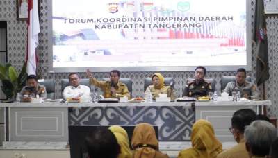 Forkopimda Kabupaten Tangerang Bahas Aplikasi MBG, Bupati Maesyal: Satu Data, Satu Platform, Satu Keputusan