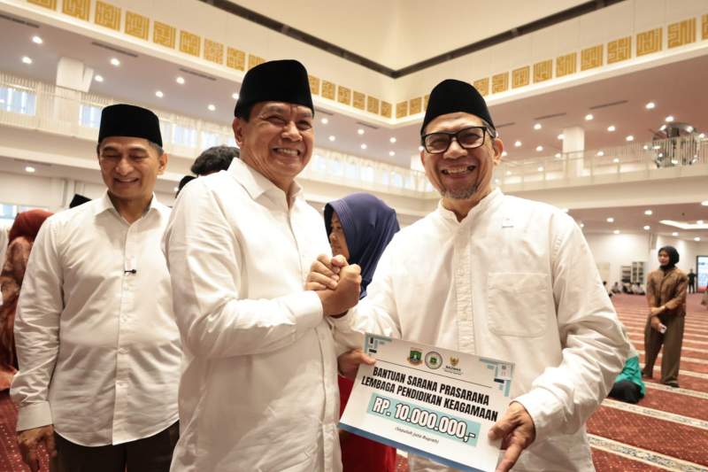 Bupati Tangerang Dampingi Wagub Banten Safari Ramadhan 1447 H di Pagedangan