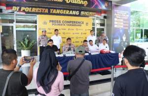 Polresta Tangerang Bongkar Jaringan Narkotika Sintetis Lintas Wilayah, 4 Orang Diamankan