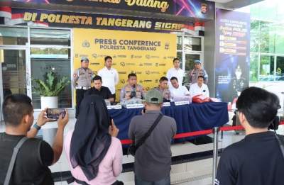 Polresta Tangerang Bongkar Jaringan Narkotika Sintetis Lintas Wilayah, 4 Orang Diamankan