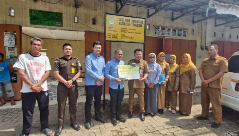 Pemkab dan Kejari Kabupaten Tangerang Berhasil Amankan Aset Daerah Senilai Rp4 Miliar