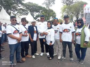 PWI Lebak Hadiri Kick Off HPN 2026 di Alun-Alun Kota Serang