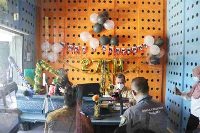 PLH Bupati OKU Hadiri Acara Talk Show Sesuai Prokes