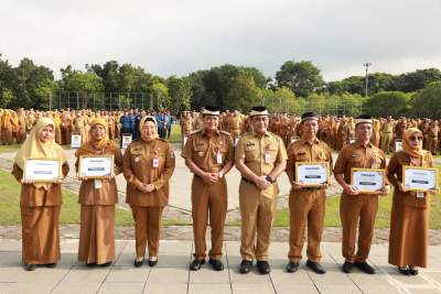Bupati Tangerang Laksanakan Apel Perdana, Tekankan Penyusunan RPJMD