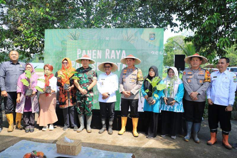 Pemkot Tangerang Sukseskan Swasembada Pangan Panen Raya Serentak di 14 Provinsi