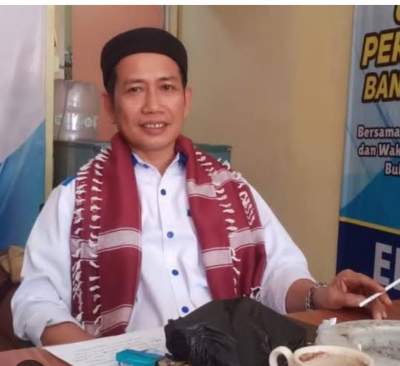 Foto : Ketua umum Badak Banten Perjuangan, H. Eli Sahroni