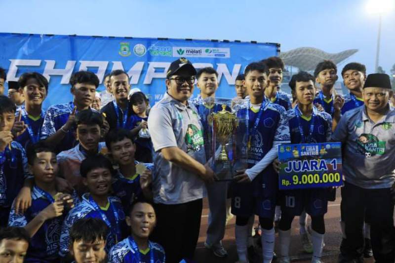 Liga Santri Wali Kota Cup 2026 Resmi Ditutup, Ummul Rodhiyah Keluar Sebagai Juara