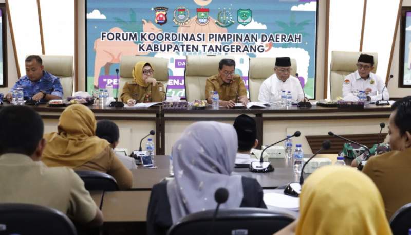 Kabupaten Tangerang Gelar Rakor Forkopimda, Pastikan Kesiapan Menghadapi Idul Adha