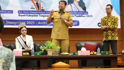 Bupati Tangerang Berikan Kuliah Umum Di UNIPI Curug