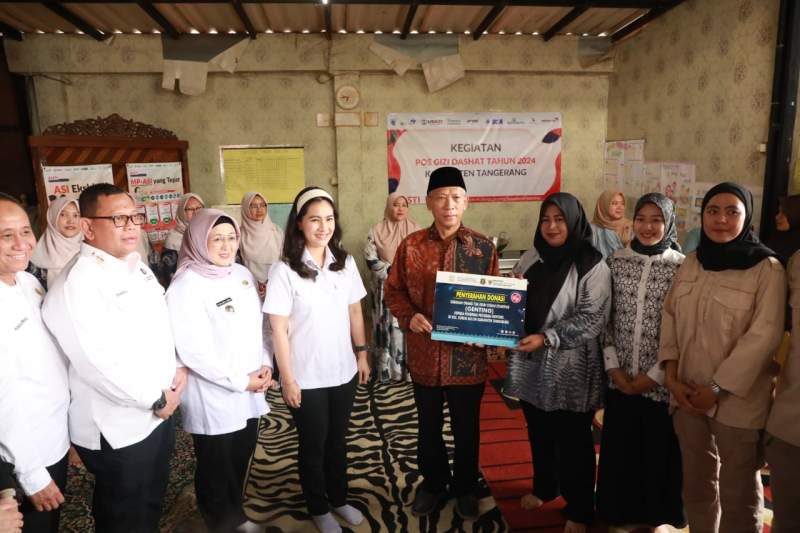 Wamen BKKBN Tinjau Program Makan Bergizi Gratis di Tangerang, Wabup Intan: Pemkab Siap Dukung Penuh