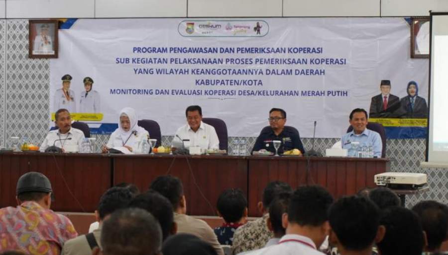 Bupati Tangerang Dorong KDKMP Lebih Produktif dalam Monev Triwulan I Tahun 2026