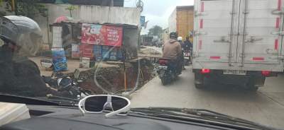 Kondisi Lalu Lintas Proyek Underpass Bitung Memburuk, Tidak Ada Penertiban
