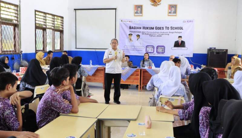Pemkab Tangerang Gelar JDIH Goes to School di Tigaraksa