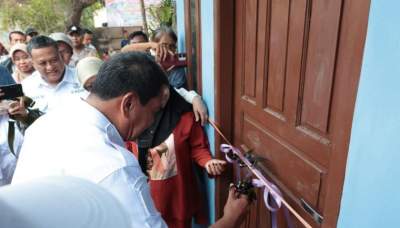 Resmikan Rumah Ibu Siti Rahmawati, Bupati Tangerang: Hasil Gotong Royong dan Kepedulian Nyata Terhadap Sesama