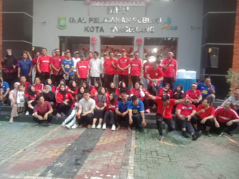 DPMPTSP Kota Tangerang Meriahkan HUT RI ke-80 dengan Lomba Antar Pegawai