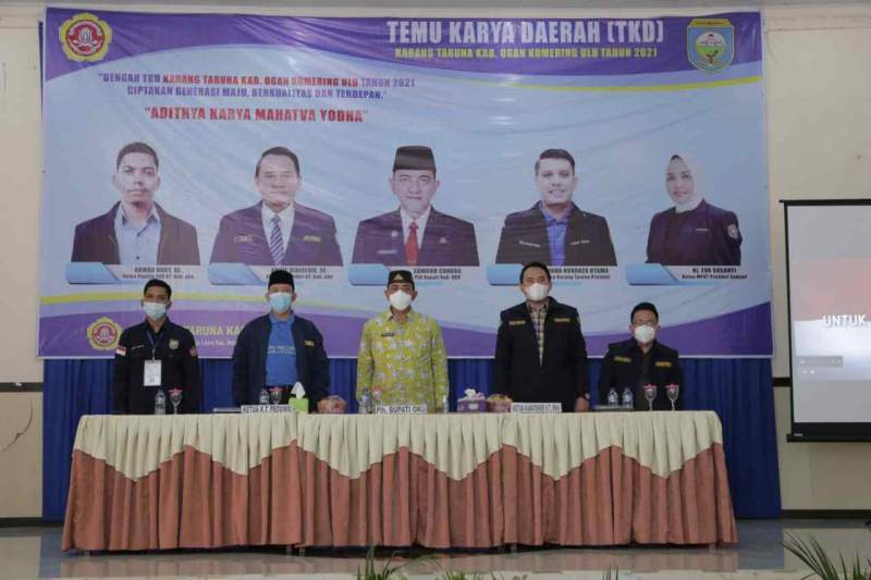 Temu Karya Karang Taruna Kabupaten OKU di Hadiri Plh Bupati Edward