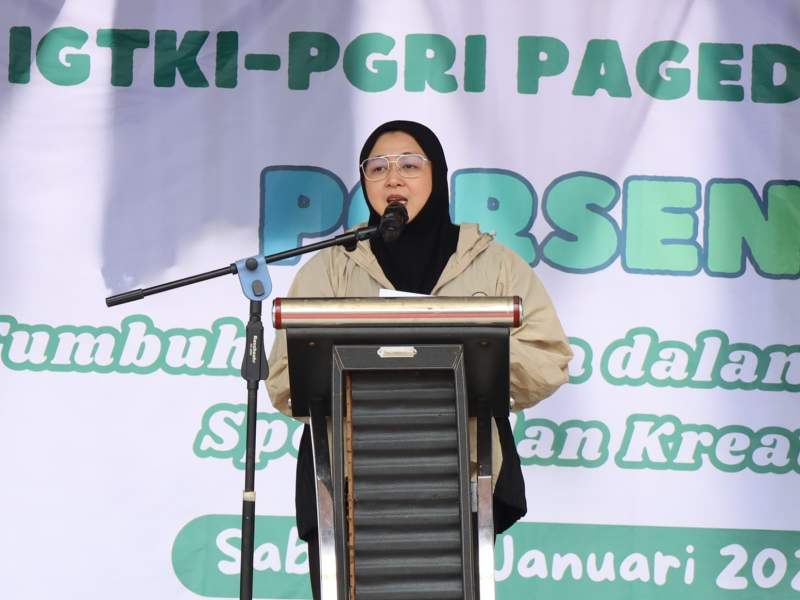 Buka Porseni TK Pagedangan, Wabup Intan Tekankan Pentingnya Pembentukan Karakter Sejak Usia Dini