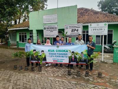 KUA Cisoka Siap Tanam 1 Juta Pohon Untuk Peringati Hari Bumi 2025