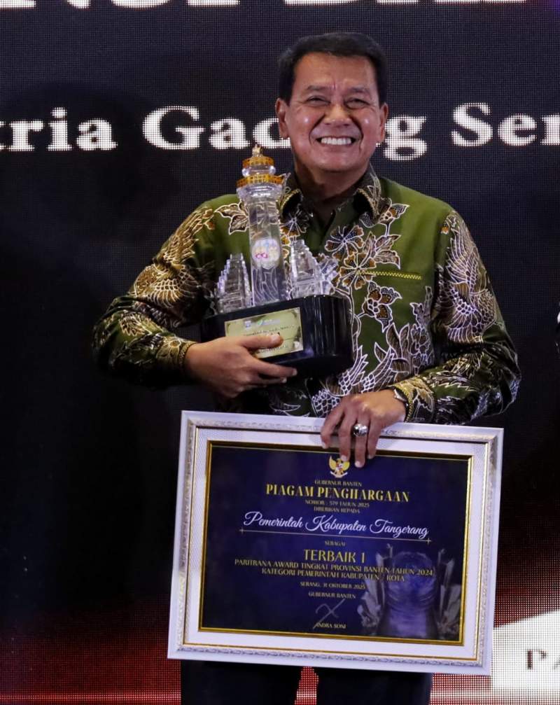 Pemkab Tangerang Sabet Paritrana Award 2024