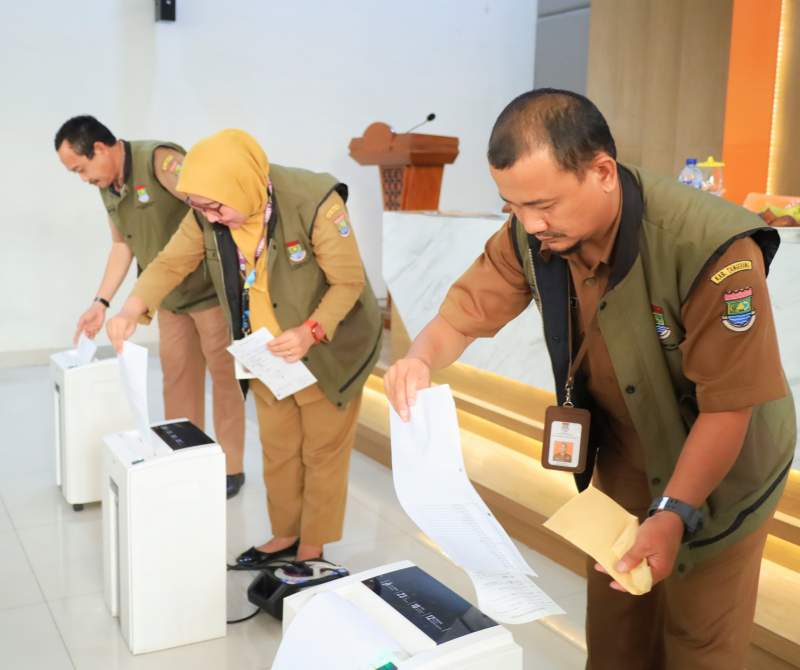 BPBD Musnahkan 575 Arsip Lama, Pastikan Tata Kelola Kearsipan Tertib