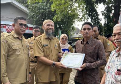 Pemkot Tangerang Serahkan Sertifikat Penghargaan Proklim Tingkat Nasional