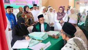 Wabup Intan Buka Kegiatan Sidang Isbat Nikah 176 Pasangan di Kecamatan Sukamulya