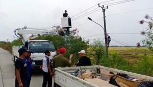 Pemkab Tangerang Pasang 1.455 PJU Konvensional dan 31 PJU Tenaga Surya