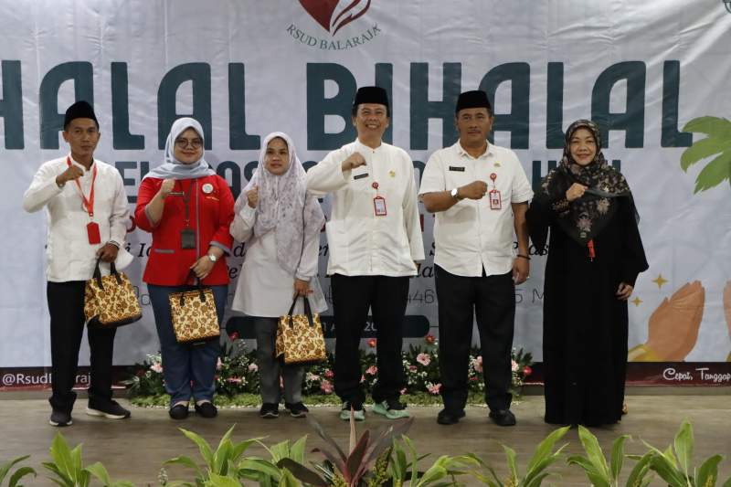 RSUD Balaraja Gelar Halal Bihalal, Asda III: Tingkatkan Mutu Pelayanan