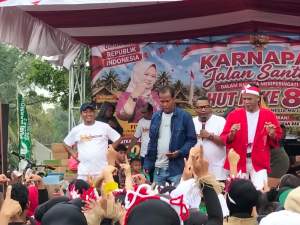 Semarak HUT RI ke-81, Pemdes Bojong Loa Gelar Pesta Rakyat di Bantaran Sungai Cidurian