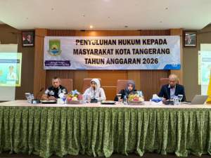 Pemkot Tangerang Perkuat Pemahaman Hak dan Kewajiban Warga melalui Penyuluhan Hukum