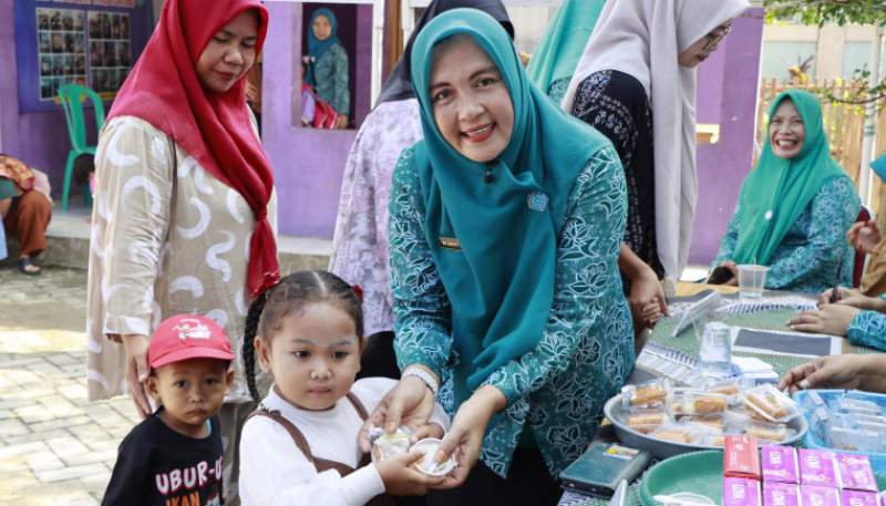 Gerebek Posyandu di Jambe Banjir Peserta, Masyarakat Antusias Ikuti Layanan Kesehatan