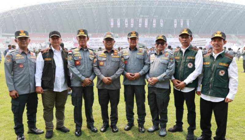 Bupati Tangerang Hadiri Apel Akbar dan Pengukuhan DPD Aslinmas Se-Indonesia di Palembang
