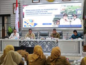 Fokus Kesejahteraan Rakyat, Bupati Tangerang Tekankan Skala Prioritas dan Efisiensi pada Musrenbang 2027