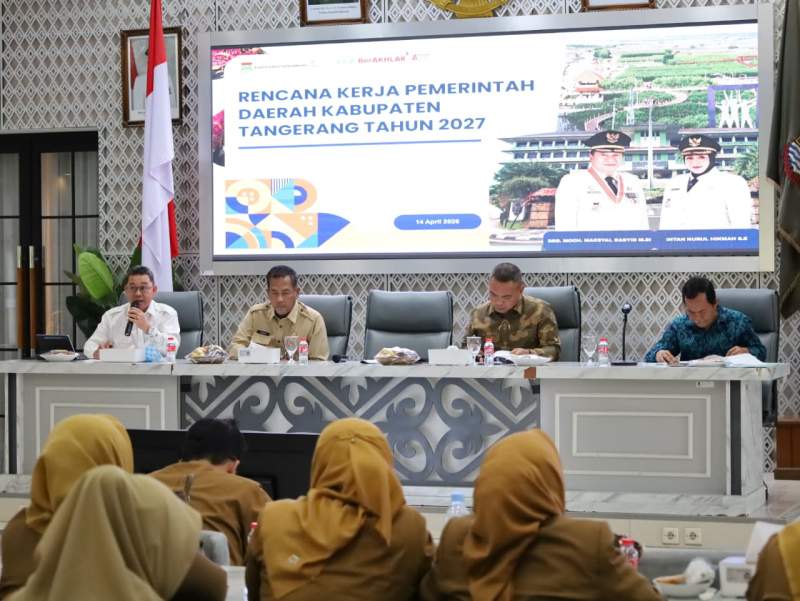 Fokus Kesejahteraan Rakyat, Bupati Tangerang Tekankan Skala Prioritas dan Efisiensi pada Musrenbang 2027