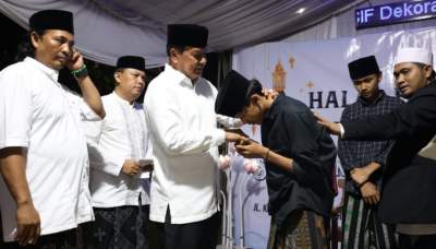 Bupati Tangerang Hadiri Halal Bihalal, Pembukaan Majelis Taklim Safari, dan Santunan Yatim Piatu
