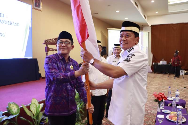 Bupati Tangerang Lepas Kafilah MTQ, Targetkan Juara Umum di Rumah Sendiri