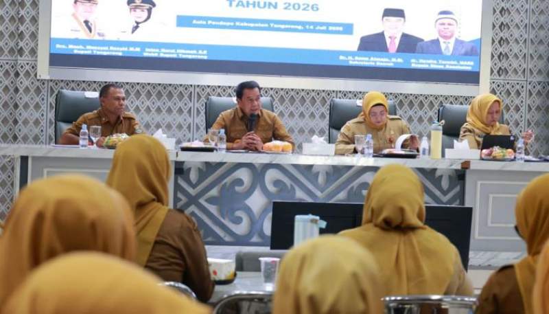 Bupati Tangerang Instruksikan Penguatan Program Prioritas dan Skrining Serentak