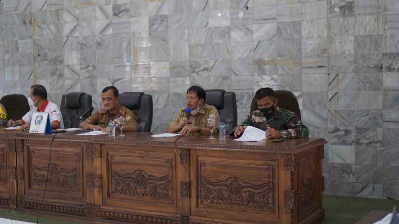 PLH Bupati OKU Bersama Kadispora Pimpin Rapat Koordinasi Persiapan Penyelenggaraan PORPROV Sumsel ke-XIII